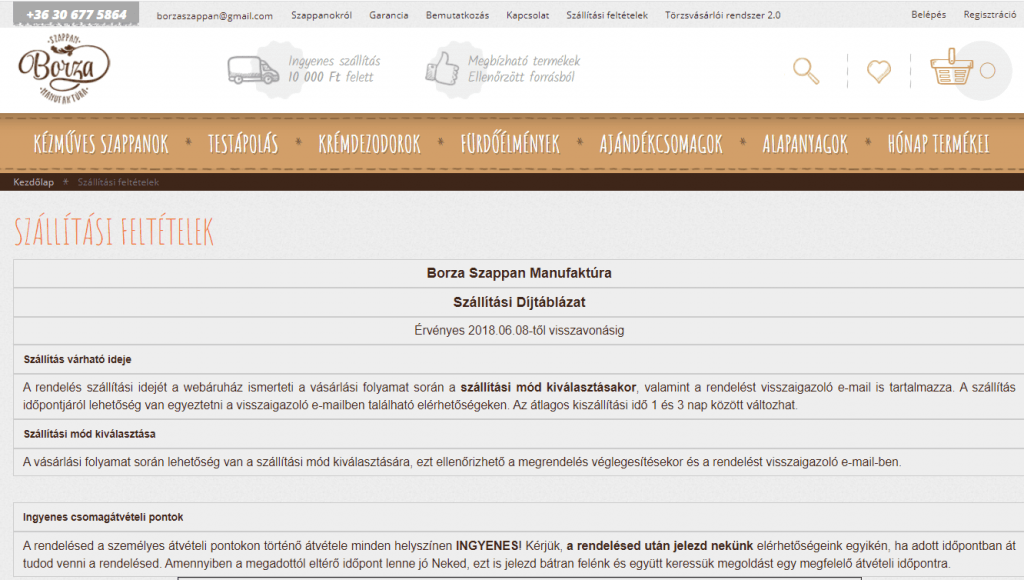 Borza Szappan Manufaktúra