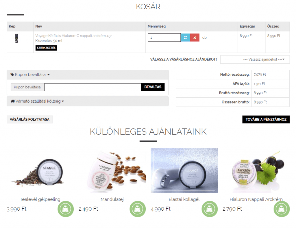 Magister Products Bevételnővelő ajánlatai
