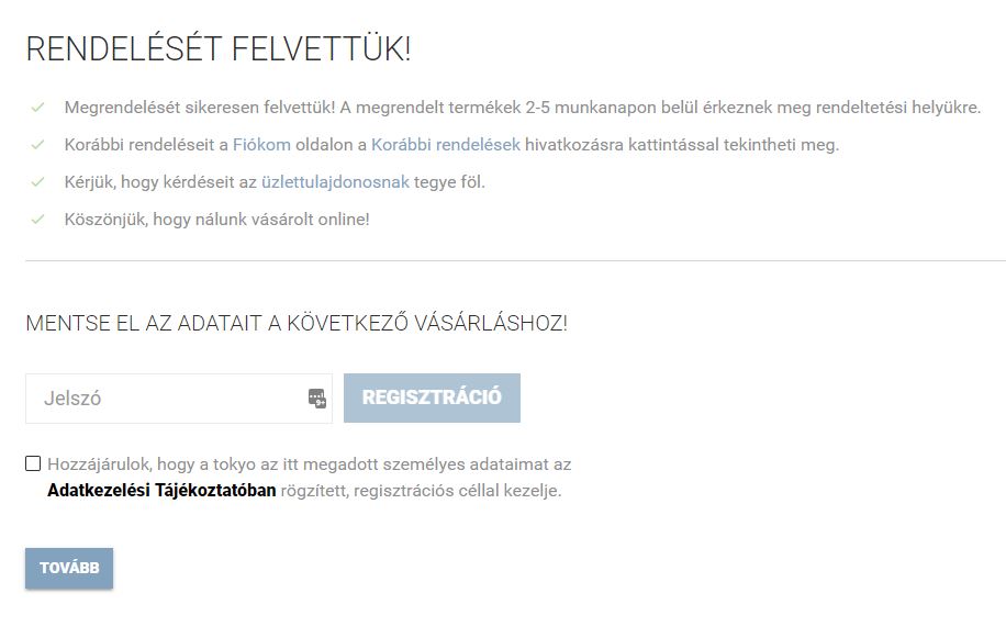 ShopRenter új pénztár - Regisztráció