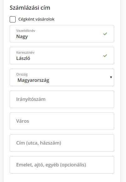 ShopRenter új pénztár - Csomagpont