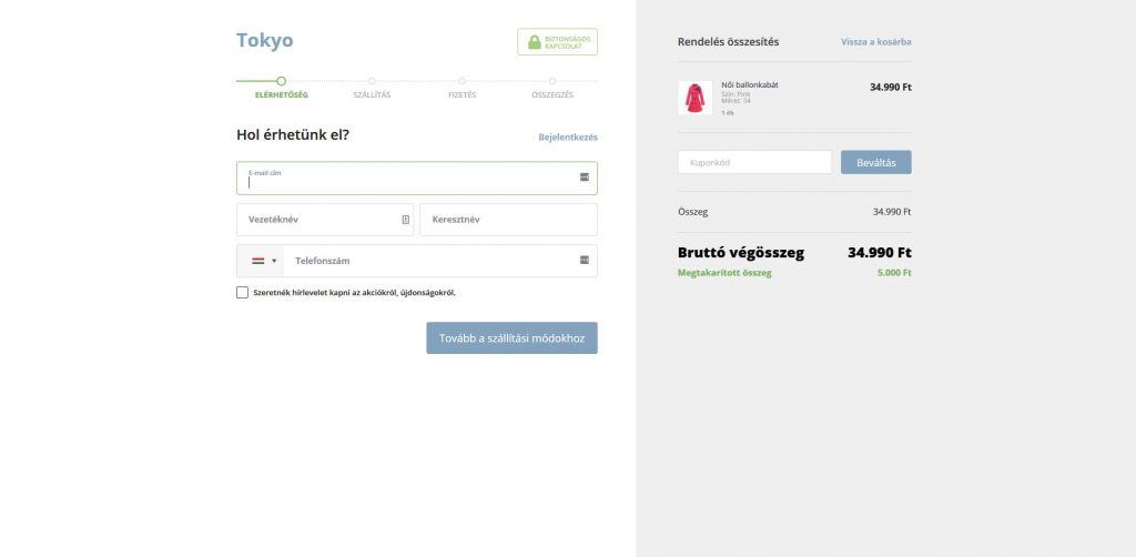 ShopRenter új pénztár - Áttekintés