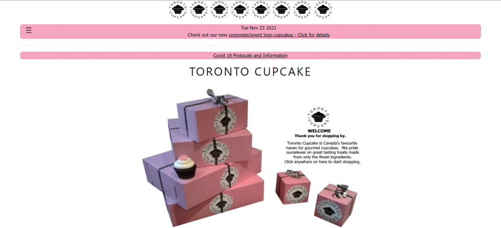Toronto cupcake