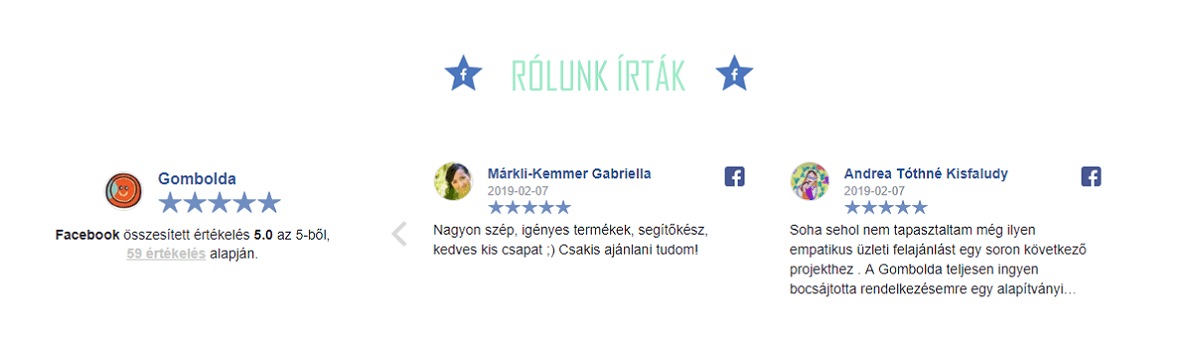 Gombolda.hu értékelés