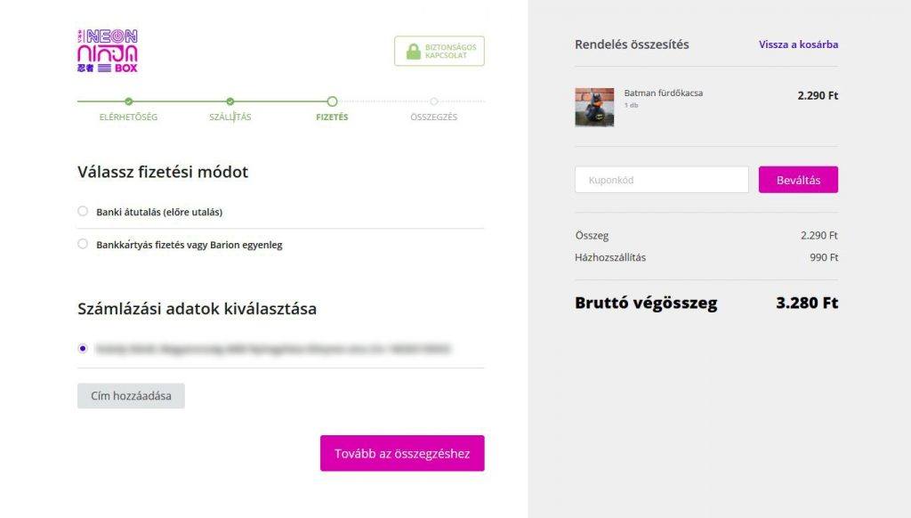 szamlazasi-cim-checkout