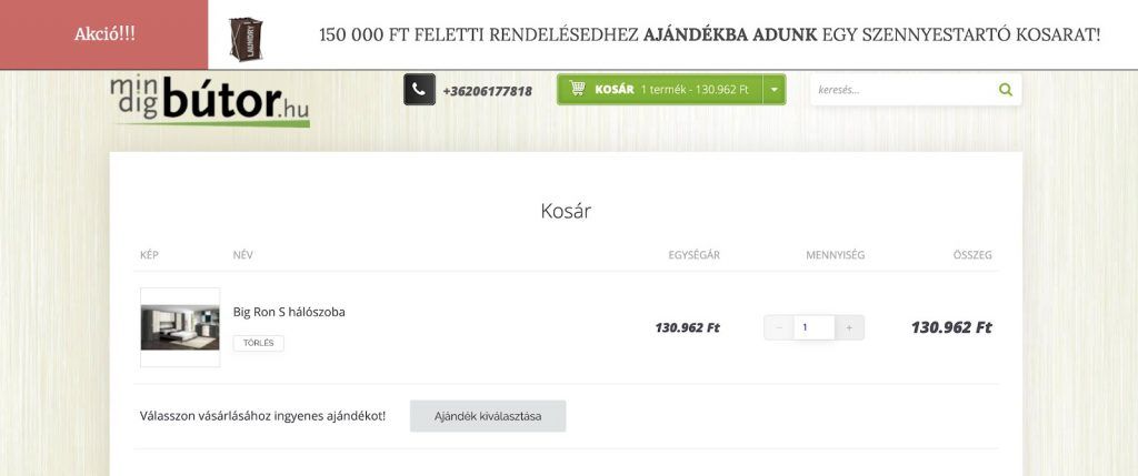 Mindigbútor