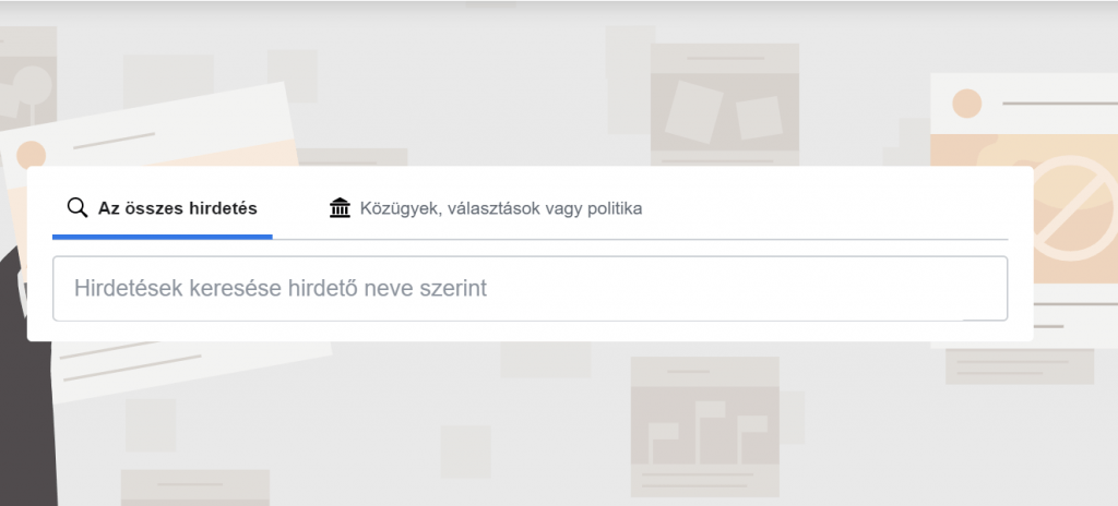 Facebook Hirdetéstár