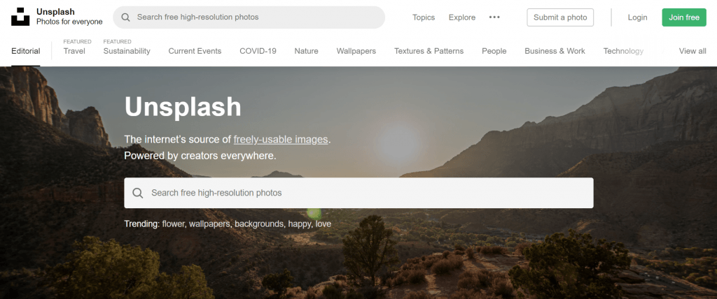 Unsplash