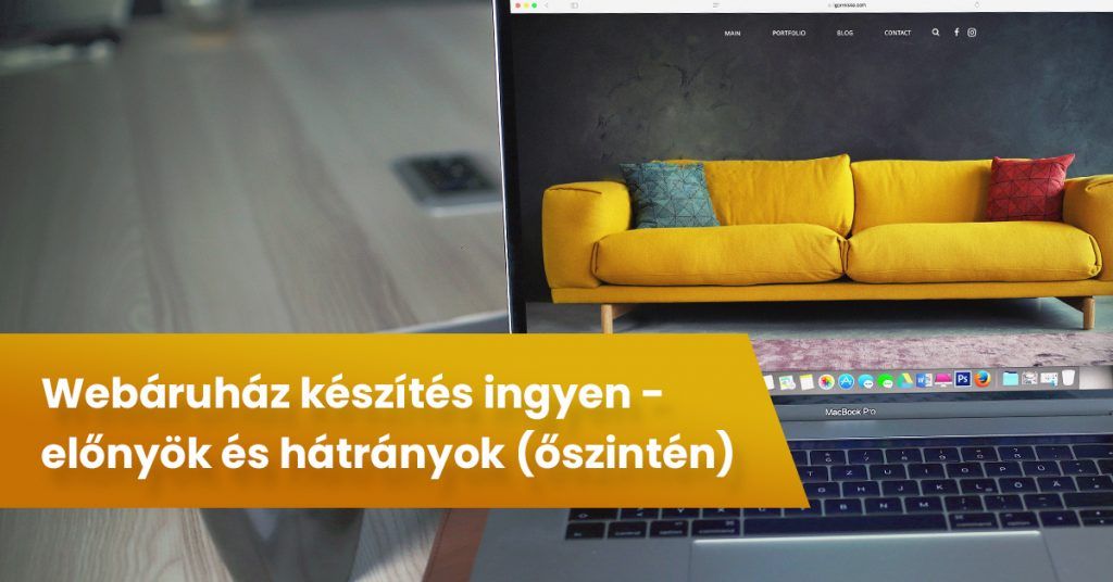 Webáruház készítés ingyen