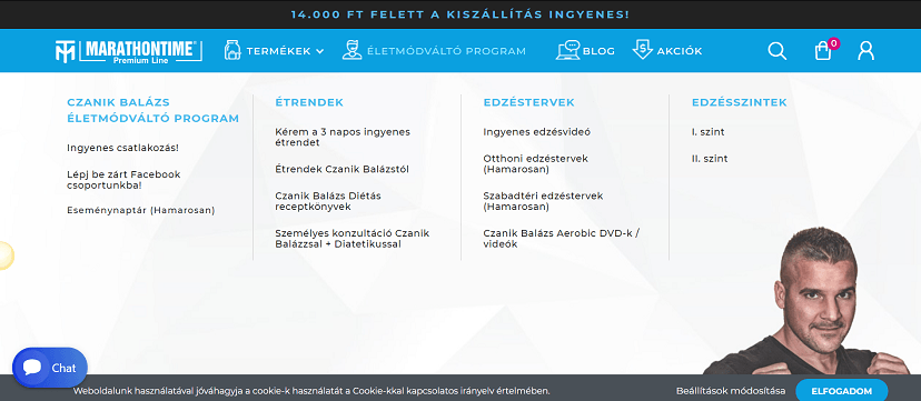 Termékkategóriák