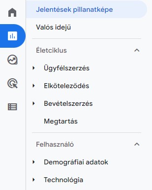 GA4 beállítás