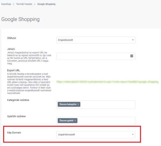 google shopping feed