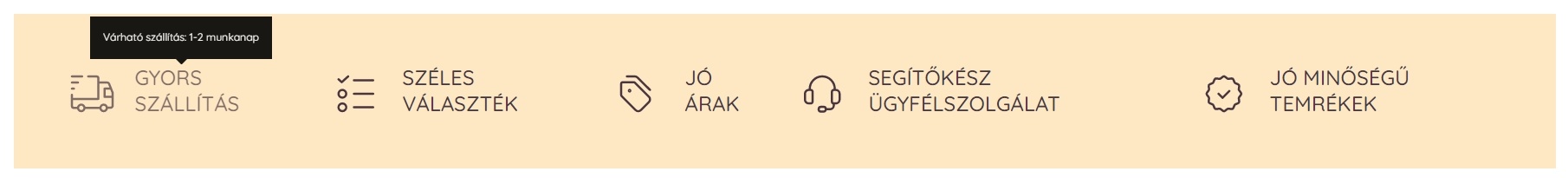 értékajánlat