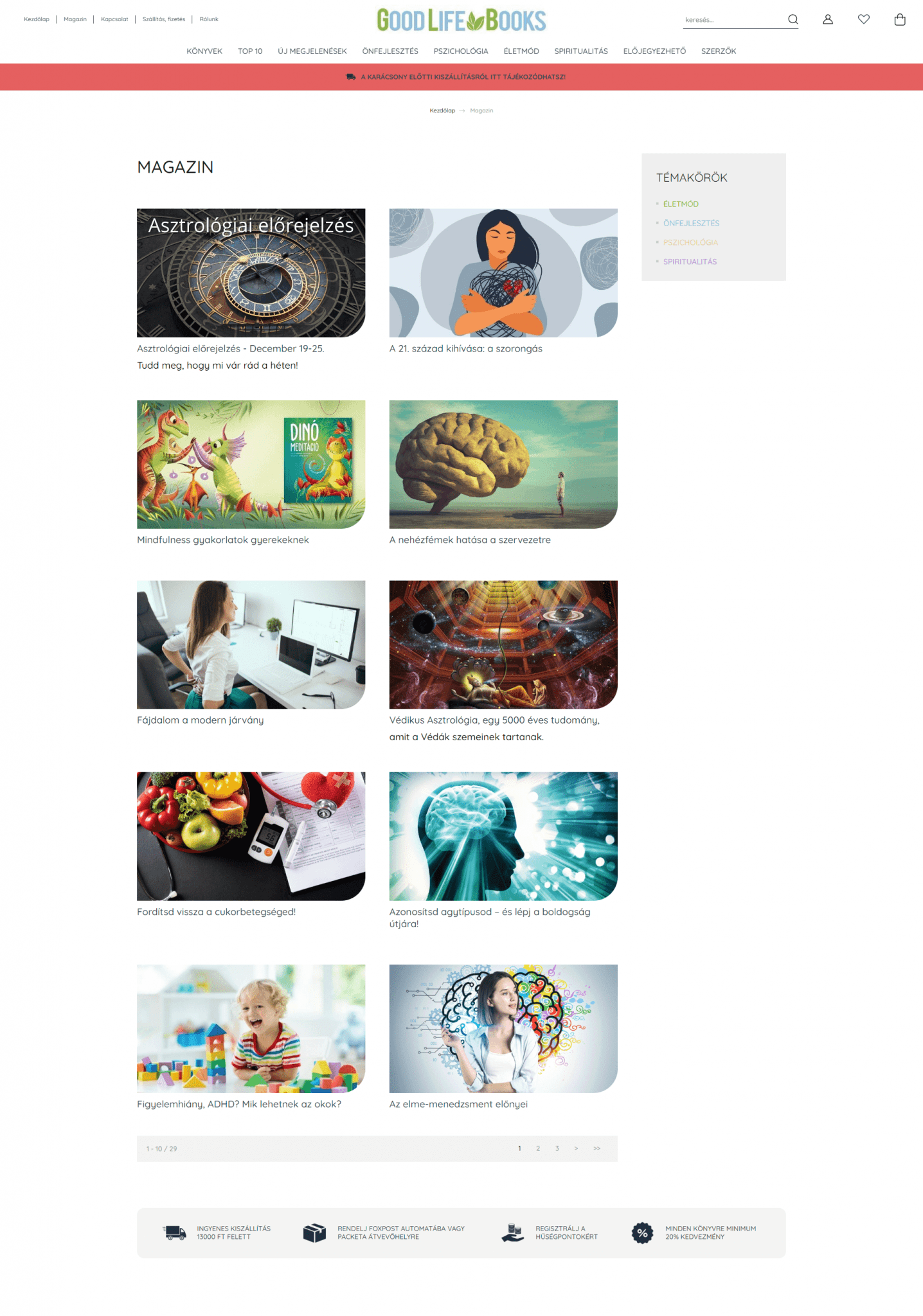 webshop blog