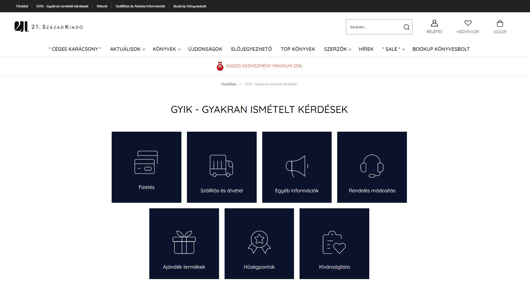webshop GYIK menü