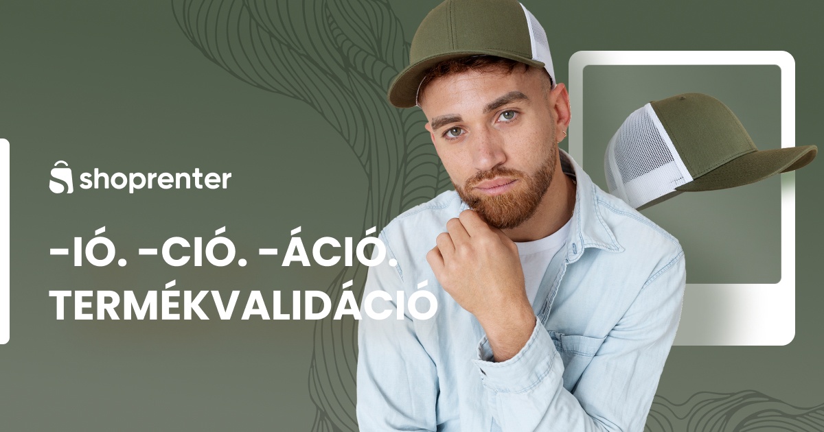 termekvalidacio webshop shoprenter