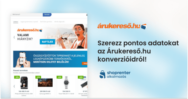 Árukereső Shoprenter alkalmazás