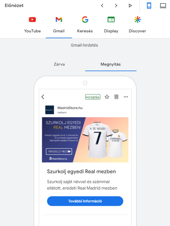 google ads kampány