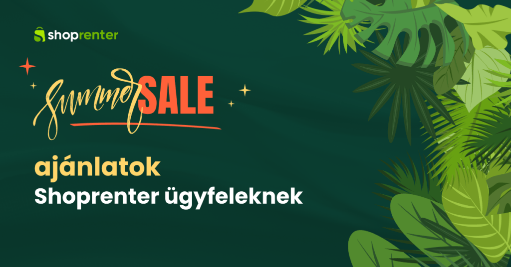 SummerSale Shoprenter ajánlat