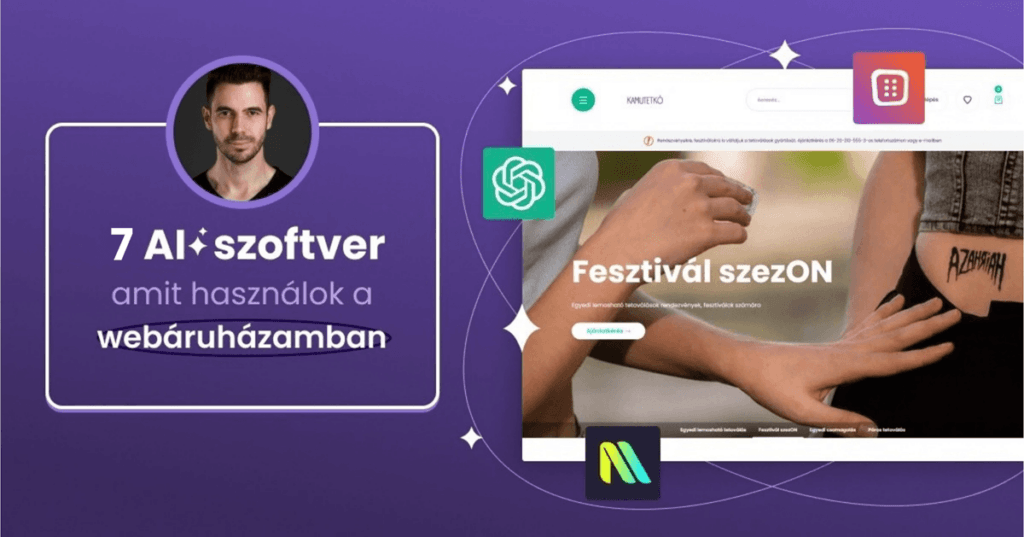 7 AI szoftver, amit használok a webáruházamban
