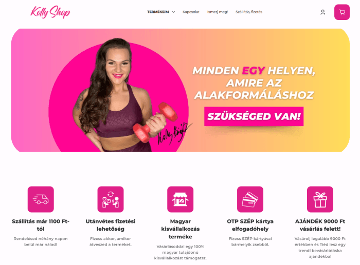 Kollyshop webáruház