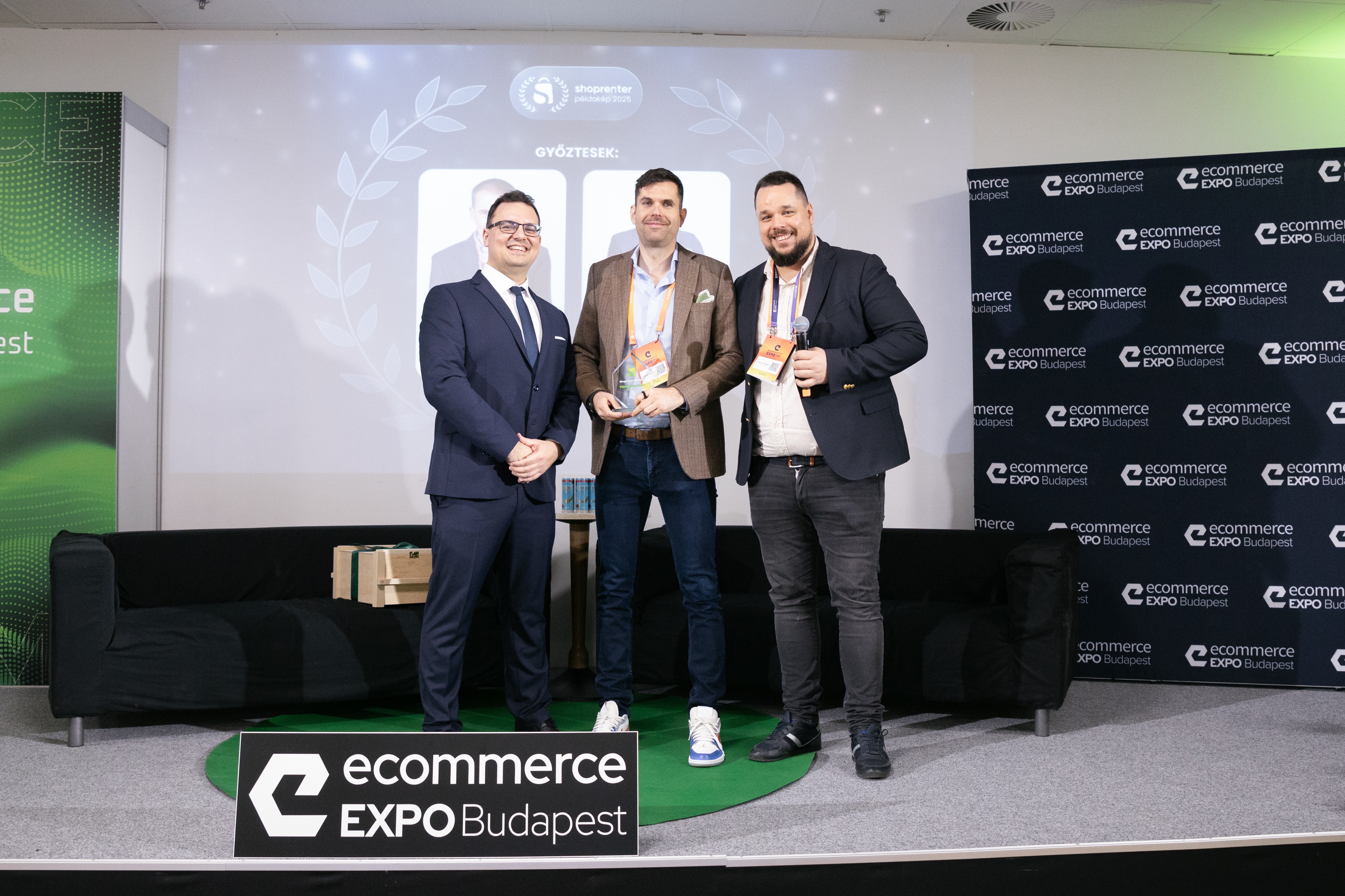 Shoprenter Példakép Díjátadó az Ecommerce Expo-n