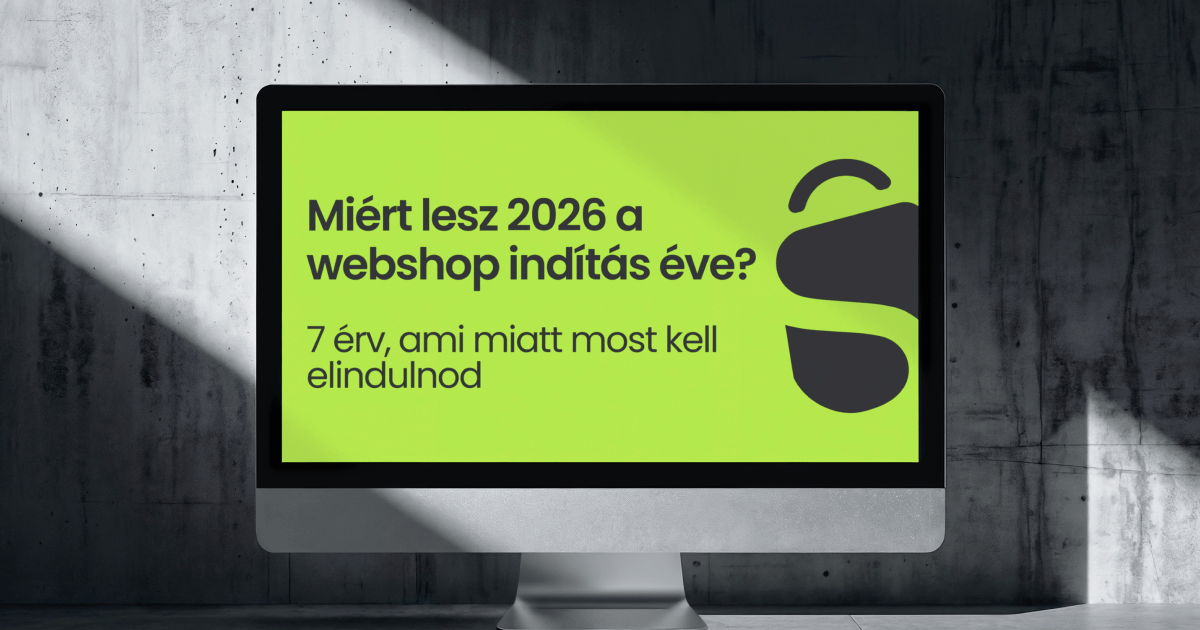 Webáruház indítás 2026