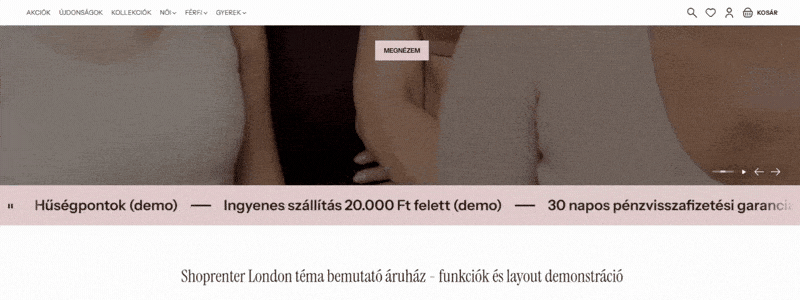 Főoldali értékajánlat