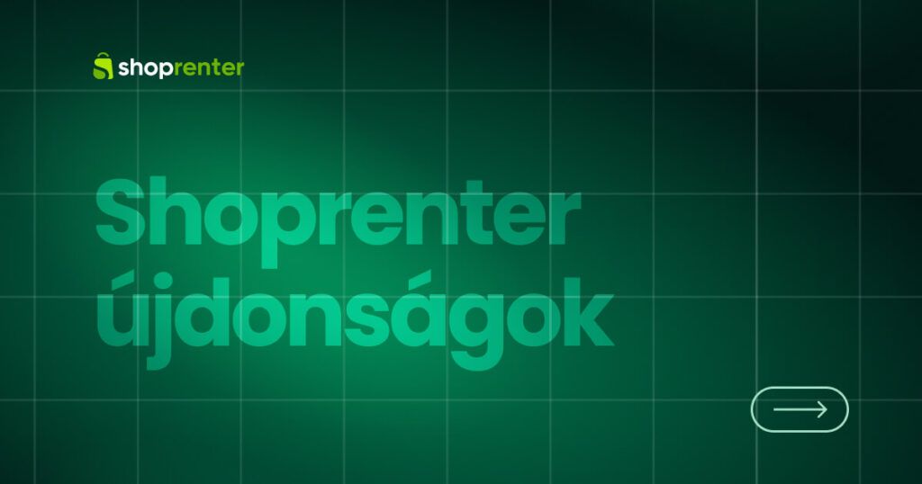 Shoprenter újdonságok