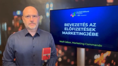 Wolf Gábor: Bevezetés az előfizetés marketingjébe videó