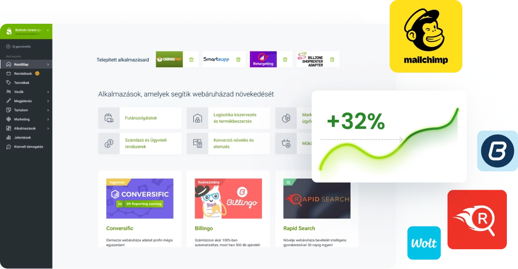 alkalmazas integraciok