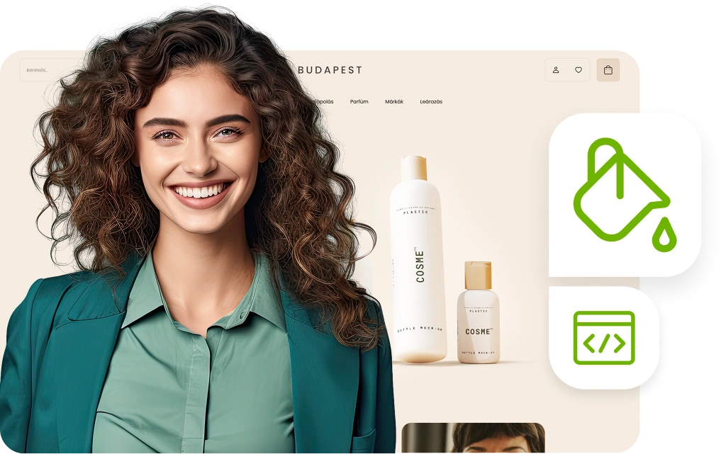 shoprenter egyedi design