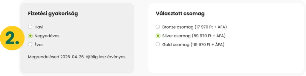 Adatok kitöltése